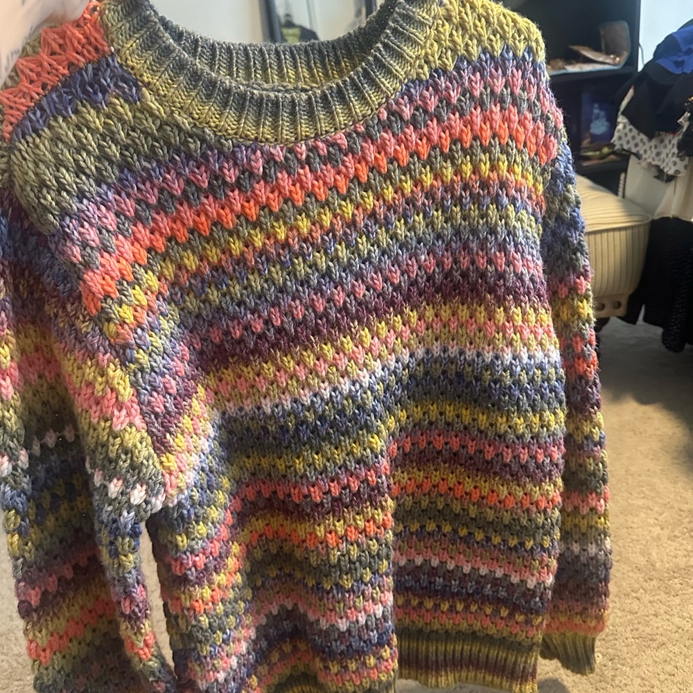 St. John's Bay Colorful Knit Women's Sweater